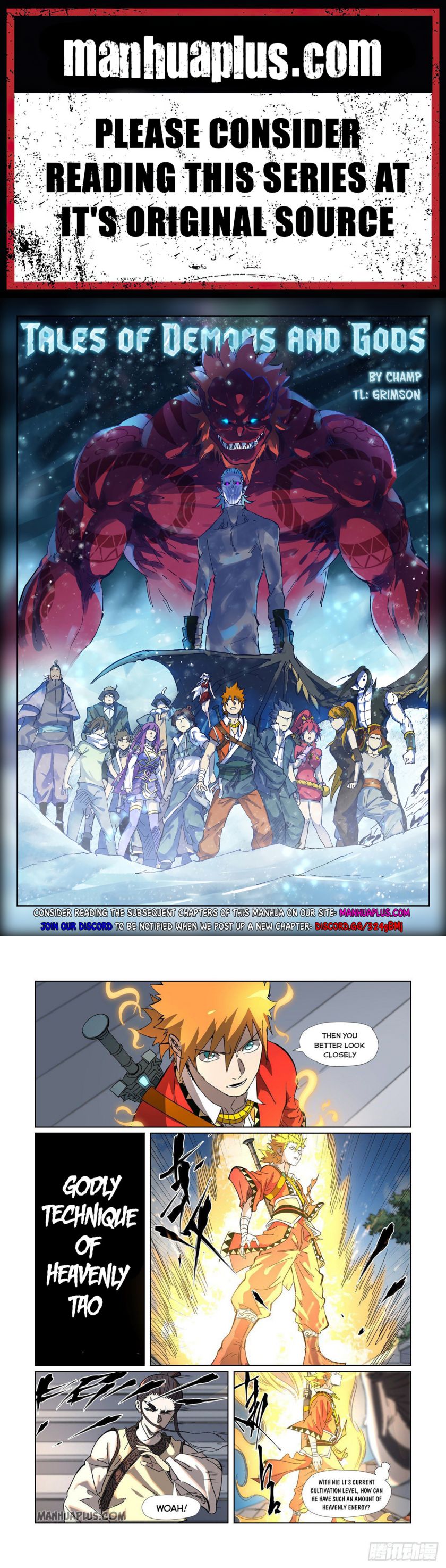 Tales of Demons and Gods Chapter 315.5 1